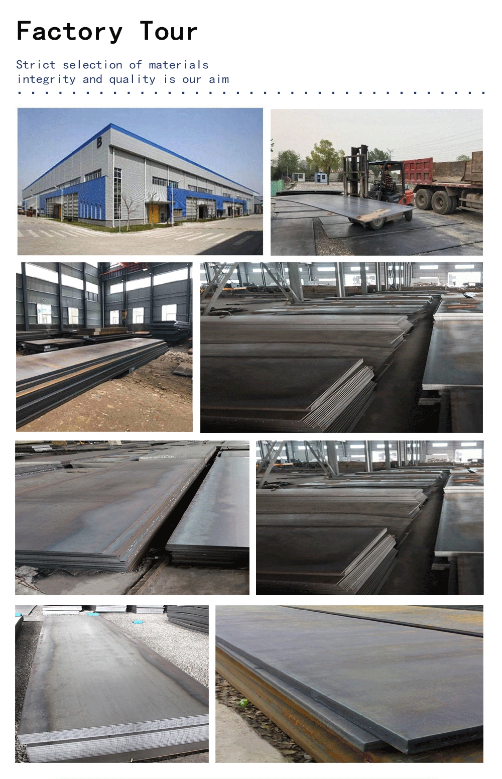 China Surfacing Wear Resistant Carbon Steel Plates for Silos